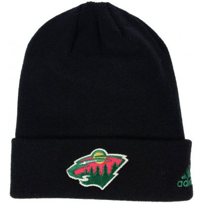 Adidas Pánská Zimní Čepice Minnesota Wild Basic Cuff Knit Černá – Zbozi.Blesk.cz