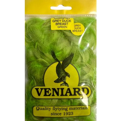 Veniard Peří z Divoké Kachny Mallard Duck Drake Round Breast Green 2g – Hledejceny.cz
