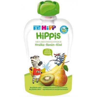 HiPP BIO Hruška Banán Kiwi 100 g – Zbozi.Blesk.cz