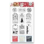 AladinE Razítka Stamp With Love Vánoční visačky – Zboží Dáma