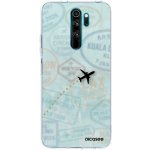 Picasee silikonový průhledný obal pro Xiaomi Redmi Note 8 Pro - FLIGHT PATH – Zboží Živě