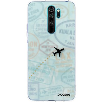 Picasee silikonový průhledný obal pro Xiaomi Redmi Note 8 Pro - FLIGHT PATH – Zboží Živě