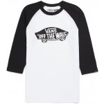 Vans Otw Raglan boys white black – Zboží Mobilmania