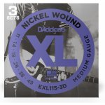 D'addario EXL115-3D – Zboží Dáma