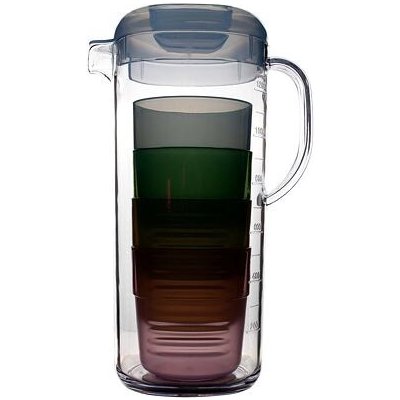 Bo-Camp Karafa se 4 sklenicemi 1,3 l – Zboží Mobilmania