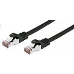 C-TECH CB-PP6F-05BK patch, Cat6, FTP, 0,5m, černý – Zboží Živě