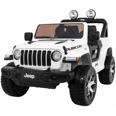 RKToys elektrické auto Jeep Wrangler Rubicon Bílá – Zboží Mobilmania
