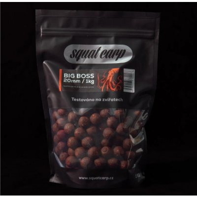 SQUAT CARP Hotové boilies big boss 1 kg 20 mm – Hledejceny.cz