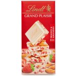 Lindt Grand Plaisir Fraises & amandes (s kousky jahod a mandlí) 150 g – Sleviste.cz