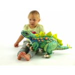 dinosaurus Stegosaurus zelený 66 cm – Zboží Dáma