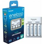 Panasonic Eneloop Basic BQ-CC61 + 4x AA 2200mAh – Zboží Mobilmania