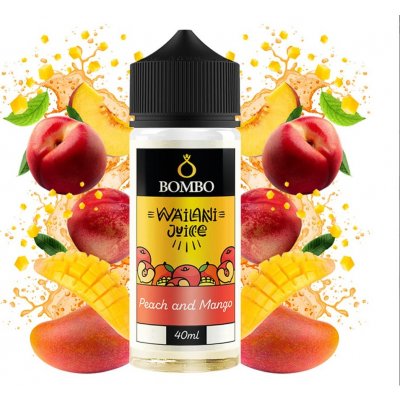 Bombo Shake & Vape Wailani Juice - Peach and Mango 40 ml – Zbozi.Blesk.cz