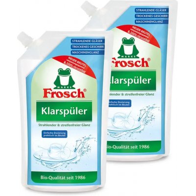 Frosch Eko leštidlo do myčky 2 x 750 ml – Hledejceny.cz