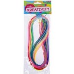 Zaplétací provázky bužírky třpytivé glitter 105cm 35ks – Zboží Dáma