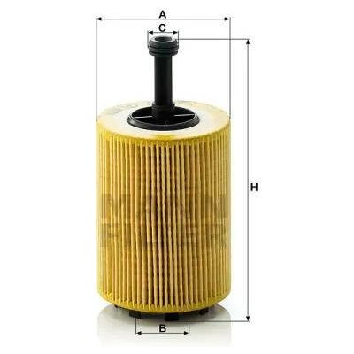 MANN FILTER Olejový filtr HU 719/7 x | Zboží Auto