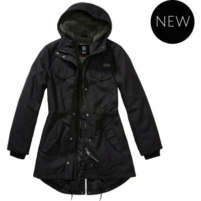 Brandit bunda Marsh Lake Parka černá – Zboží Dáma