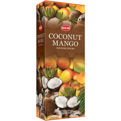 Hem Vonné tyčinky Coconut Mango 20 ks – Zboží Dáma