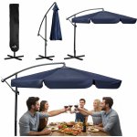 Plonos PL-880 Skládací zahradní deštník 6-segmentový 350 cm s krytem – Zboží Mobilmania