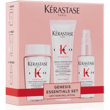 Kérastase Genesis Travel Set - Šampon 80 ml + sérum 45 ml + péče 75 ml