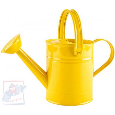 Woody konev dětská kropící žlutá 29 cm plechová 15 l s kropítkem – Zbozi.Blesk.cz