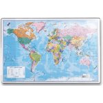 PP Psací podložka na stůl 60x40 mapa Svět – Zboží Mobilmania