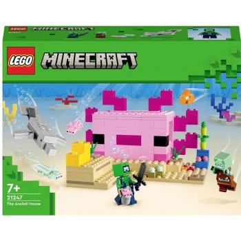 LEGO® Minecraft™ 21247 Domeček axolotlů