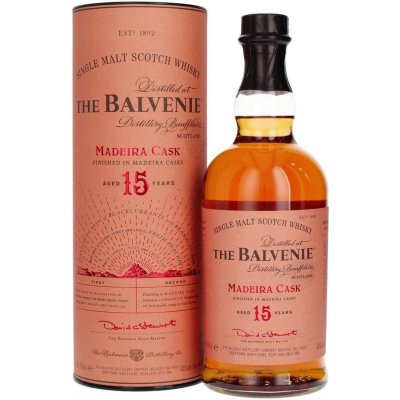 Balvenie Madeira Cask 15y 43% 0,7 l (karton) – Hledejceny.cz