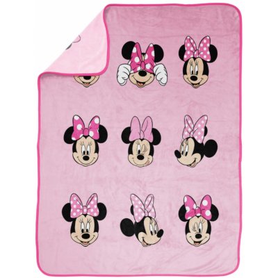 Disney Dětská mikroplyšová deka Minnie Mouse