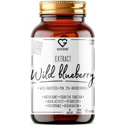 Goodie Lesní Borůvky extrakt min. 25% antokyaninů 45 kapslí – Hledejceny.cz