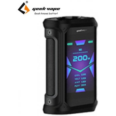GeekVape Aegis X Mod 200W Stealth černá – Zbozi.Blesk.cz