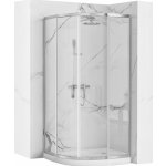 Sprchová kabina REA Look Chrome 80x80 + Sprchová vanička Look White – Hledejceny.cz