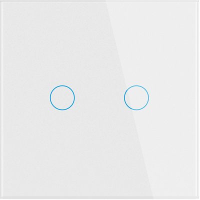 BOT Smart vypínač osvětlení Zigbee TWO SP302 bílá – Zboží Mobilmania