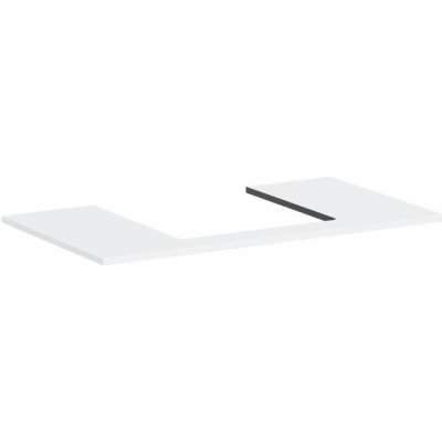 Hansgrohe Deska pod umyvadlo 98 x 55 cm matná bílá 54270700 – Zboží Dáma
