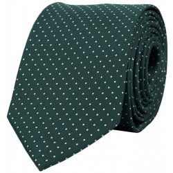 Kravata s puntíky zelená