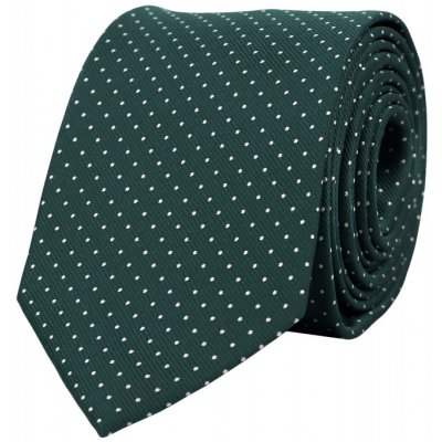 Kravata s puntíky zelená – Zboží Mobilmania