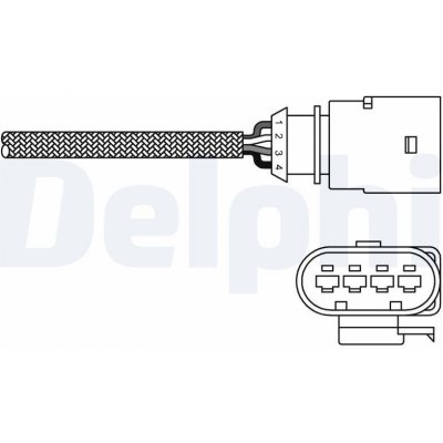 DELPHI ES20289-12B1 Lambda sonda (ES20289-12B1) – Zboží Mobilmania