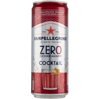 San Pellegrino Coctail Zero 330 ml – Zboží Dáma