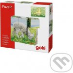 Goki Kostky s obrázkem Zvířátka na statku 9 kostek – Zboží Dáma