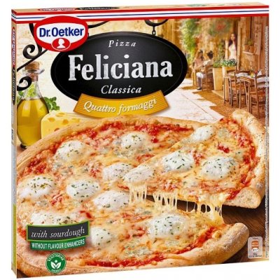 Dr. Oetker Feliciana Pizza Classica Quattro Formaggi 325 g – Zboží Dáma