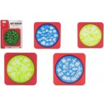 Teddies Inspiro šablony plast 16cm na kartě 22x29cm – Zboží Dáma