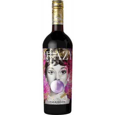 Vignobles Vellas Crazy Merlot Syrah Rouge 10,5% 0,75 l (holá láhev) – Hledejceny.cz