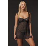 Černá babydoll košilka Milagros – Zboží Dáma