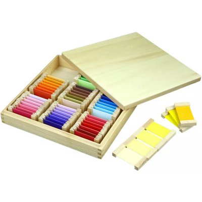 Montessori barevné destičky 3 Odstíny – Hledejceny.cz