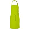 Zástěra Link Kitchen Wear Gastro zástěra X986 Lime Pantone 382 72 x 85 cm