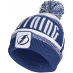 Fanatics TAMPA BAY LIGHTNING THRIVE CUFFED POM BEANIE Modrá Bílá – Hledejceny.cz