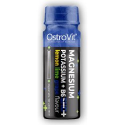 Ostrovit Magnesium potassium + B6 shot 80 ml citron-limetka-grep