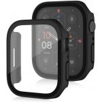 VSECHNONAMOBIL 67556 PC FULL COVER Plastový kryt se sklem pro Apple Watch SE/SE 2022/SE 2023 / SE 2025 (44mm) černý – Zboží Živě