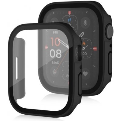 VSECHNONAMOBIL 67556 PC FULL COVER Plastový kryt se sklem pro Apple Watch SE/SE 2022/SE 2023 / SE 2025 (44mm) černý – Zboží Živě