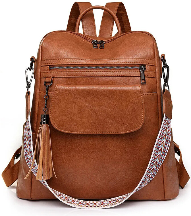 Crossbody batůžek s popruhem Kendy Camel 18 l