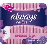 Always Dailies Singles To Go intimky 20 ks – Zbozi.Blesk.cz